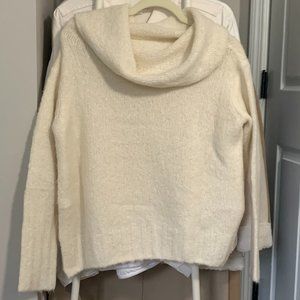 Vince Off Shoulder Pullover Sweater